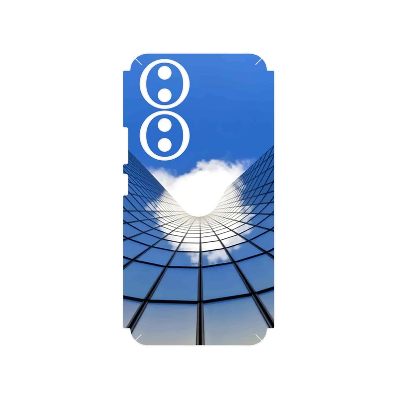 برچسب پوششی ماهوت مدل Glass skyscraper مناسب برای گوشی موبایل آنر 90