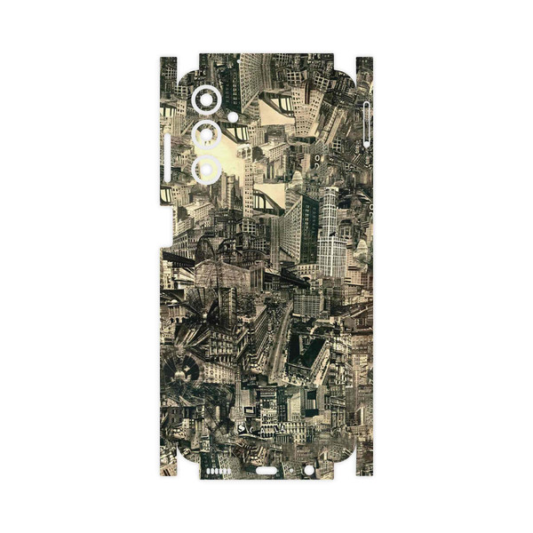 برچسب پوششی ماهوت مدل Collage of Skyscraper-FullSkin مناسب برای گوشی موبایل سامسونگ Galaxy M14