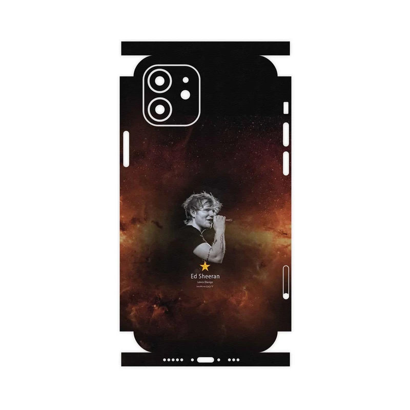 برچسب پوششی ماهوت مدل Ed Sheeran-FullSkin مناسب برای گوشی موبایل اپل iPhone 12