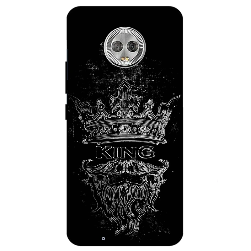 کاور مگافون طرح پادشاه مدل 1896 مناسب برای گوشی موبایل موتورولا Moto G6