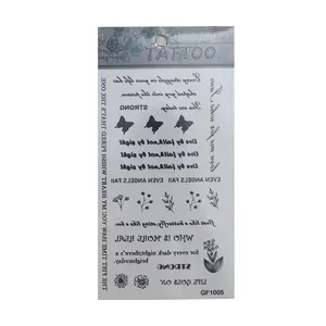 تتو موقت طرح نوشته کد 07