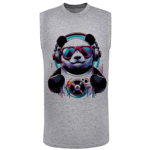 تاپ مردانه مدل پاندا و هدفون F194