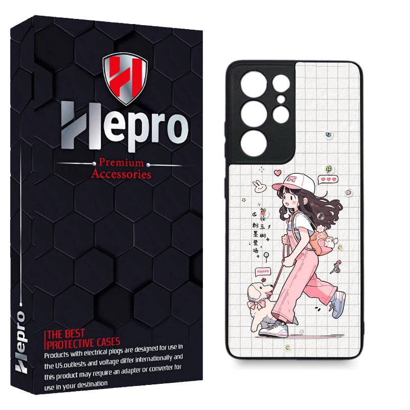 کاور هپرو طرح فانتزی مدل TPU مناسب برای گوشی موبایل سامسونگ Galaxy S21 ULTRA