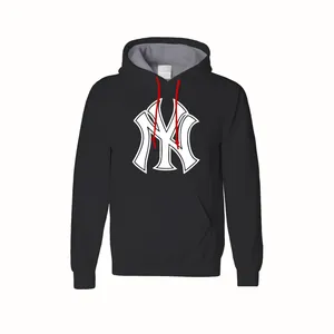 هودی مردانه مدل NY کد PH43 رنگ مشکی