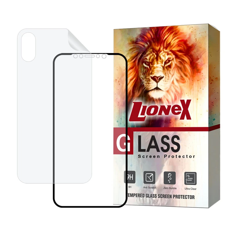 محافظ صفحه نمایش لایونکس مدل MCERAMNANOL مناسب برای گوشی موبایل اپل iPhone XS / X