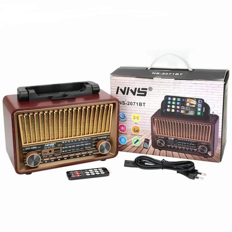 رادیو FM ان ان اس مدل 2071  دارای پورت USB