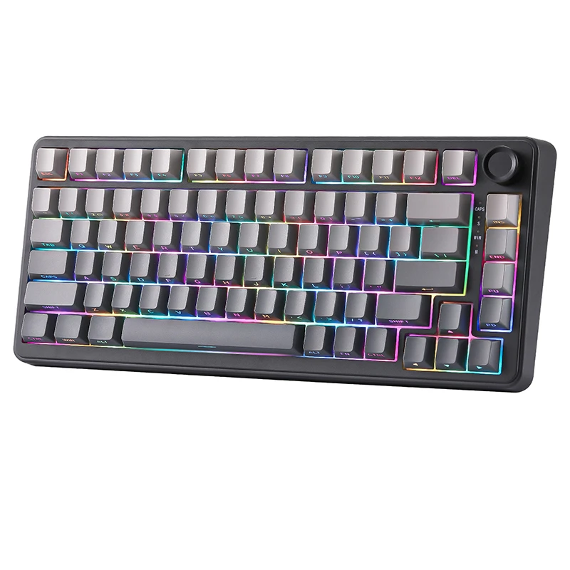 کیبورد یونزی مدل B75 RGB Gradient