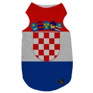 لباس سگ و گربه 27 طرح Croatia Dog کد MH748 سایز XL