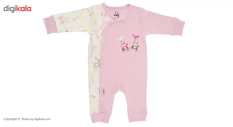 سرهمی نوزادی دخترانه آدمک مدل Carriage