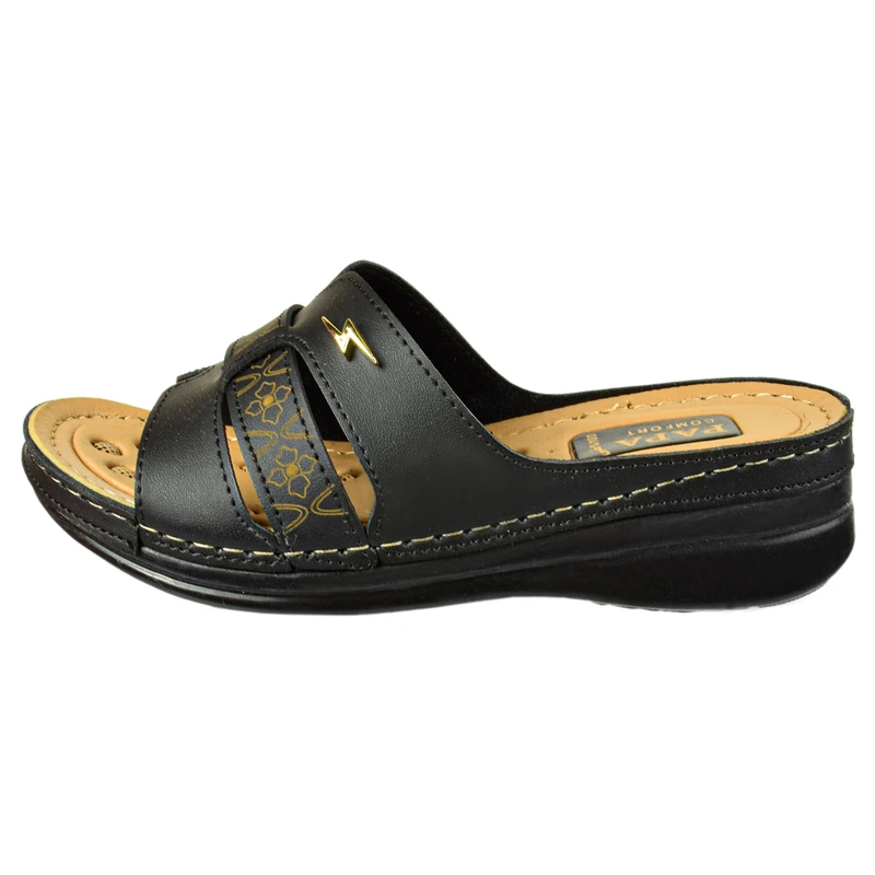 دمپایی زنانه پاپا مدل آذرخش طبی کد BK.4166