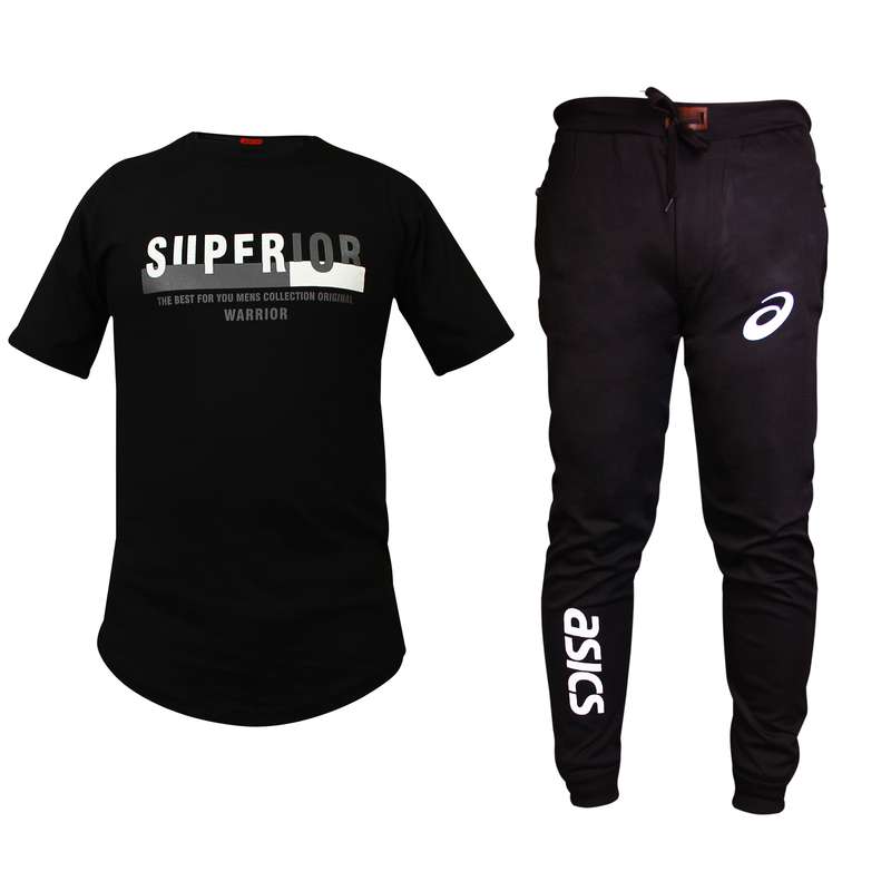 ست تی شرت و شلوار مردانه مدل A-AS1