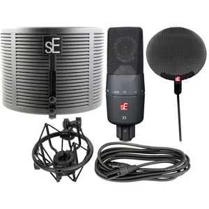 مجموعه کامل میکروفون کاندنسر استودیویی اس ای الکترونیکس مدل X1S Studio Bundle