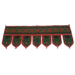 آویز سوزن دوزی مدل تک  گل کد 91