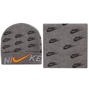 ست کلاه و شال گردن بافتنی بچگانه مدل PJ-107016