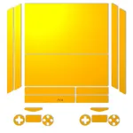 برچسب ماهوت مدلYellow Color Special مناسب برای کنسول بازی PS4