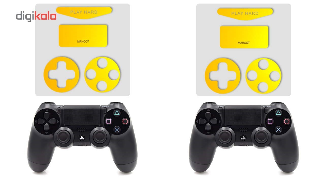 برچسب ماهوت مدلYellow Color Special مناسب برای کنسول بازی PS4