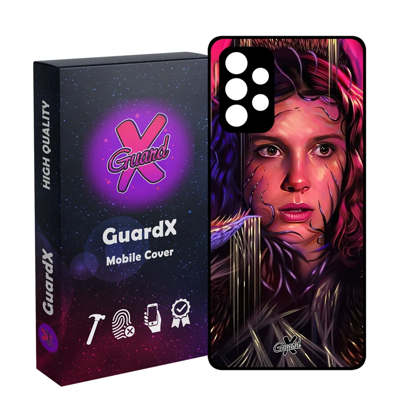 کاور گارد ایکس طرح Stranger Things مدل Glass10462 مناسب برای گوشی موبایل سامسونگ Galaxy A52/A52S