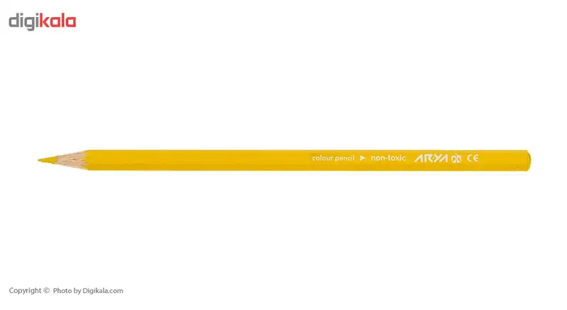 مداد رنگی 6 رنگ آریا مدل 3011