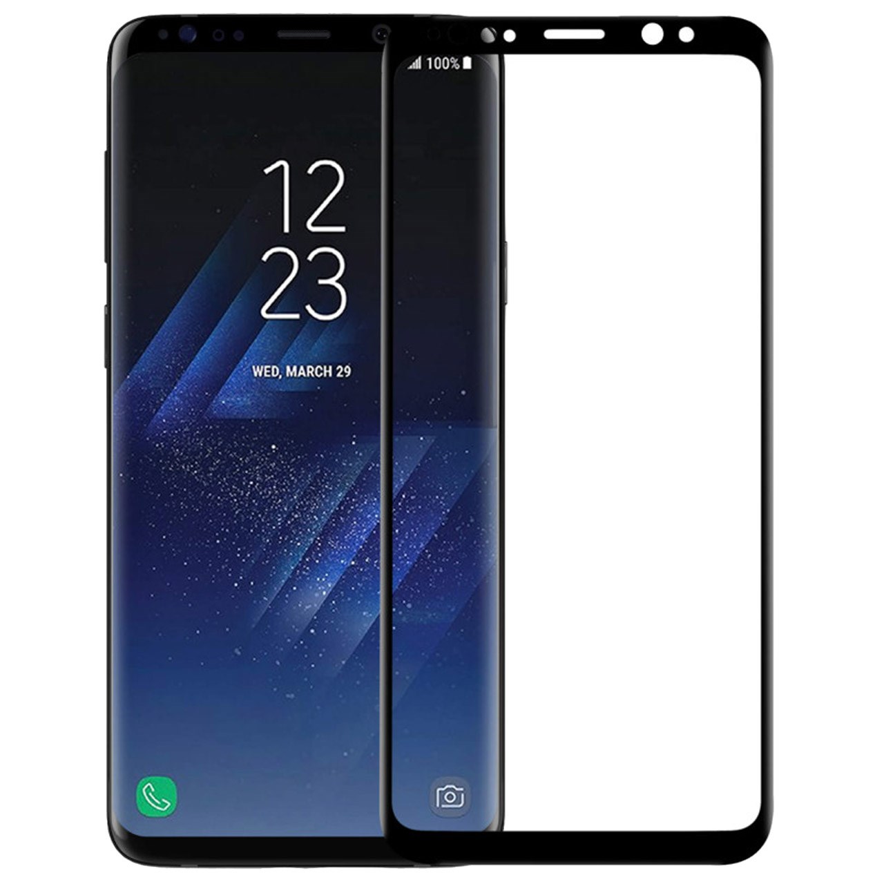 محافظ صفحه نمایش شیشه ای تمپرد نیلکین مدل CP Plus مناسب برای گوشی موبایل سامسونگ Galaxy S9