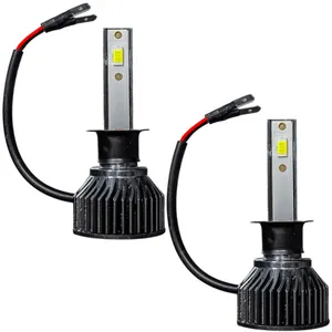 لامپ هدلایت چراغ خودرو سام مدل SM21 پایه H1 بسته ۲ عددی