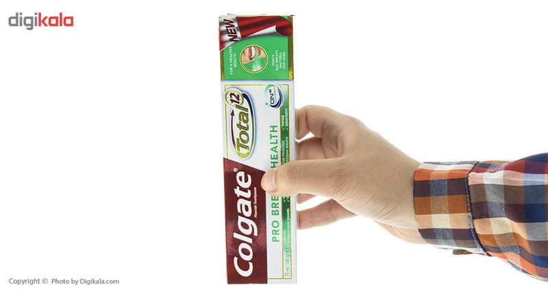 خمیر دندان کلگیت سری Total 12 مدل Pro Breath Health حجم 75 میلی لیتر