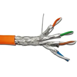 کابل شبکه Cat 7 SFTP نگزنس با تست فلوک به طول 1000 متر