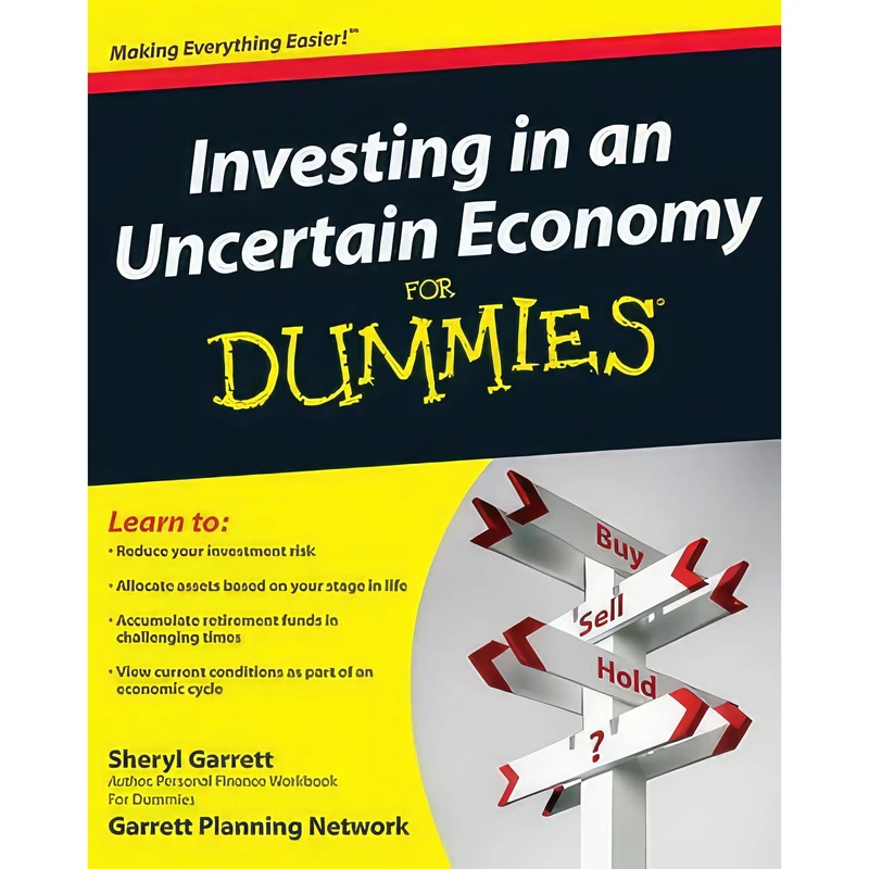 کتاب Investing in Uncertain Economy for Dummies اثر Sheryl Garrett انتشارات For Dummies