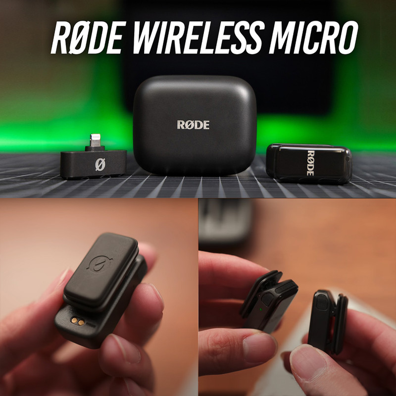 ست میکروفون بی سیم رود مدل Wireless Micro Lightning