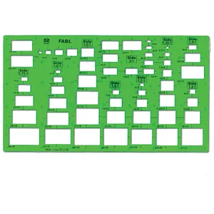 Fabl Rectangle Stencil Code FB417