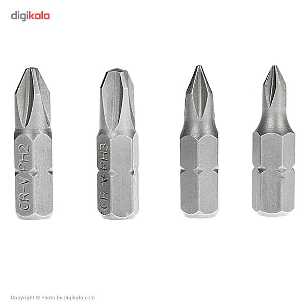 مجموعه 23 عددی سری بکس و پیچ گوشتی رینو مدل RPT-3022