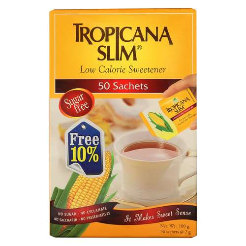 بسته 5+50 عددی شیرین کننده تروپیکانا اسلیم مدل Low Calorie