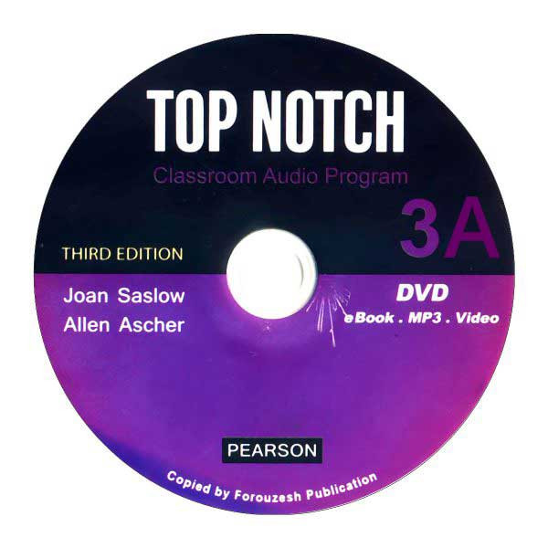 کتاب top notch 3a اثر JOAN SASLOW & ALLEN ASCHER انتشارات زبان مهر کتاب top notch 3a اثر JOAN SASLOW & ALLEN ASCHER انتشارات زبان مهر