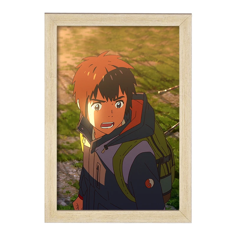 تابلو خندالو مدل تاکی تاچیبانا انیمه یورنیم Your Name  کد 16267