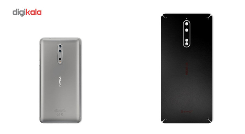 برچسب پوششی ماهوت مدل Black-color-shades Special مناسب برای گوشی Nokia 8