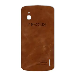 MAHOOT Buffalo Leather Special Cover Sticker for Google Nexus 4