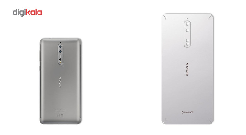 برچسب پوششی ماهوت مدل Black-color-shades Special مناسب برای گوشی Nokia 8