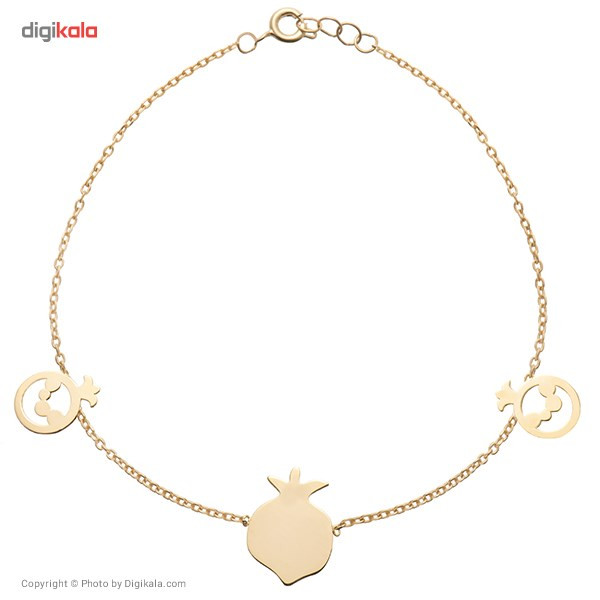 پابند طلا 18 عیار زنانه ماهک مدل MA0064