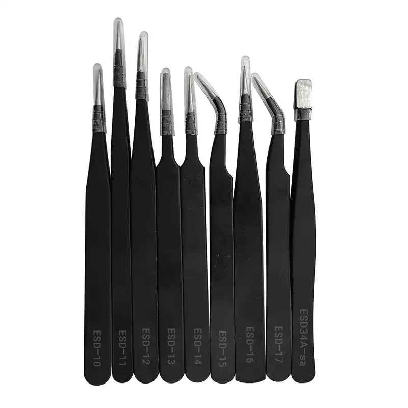 انبر پنس مدل ESD مجموعه 9 عددی