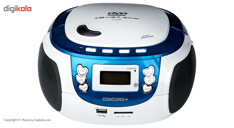 پخش کننده قابل حمل کنکورد پلاس مدل PA-D629U