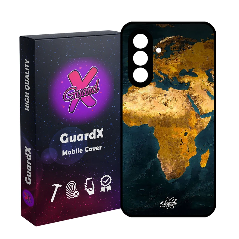 کاور گارد ایکس طرح نقشه مدل 10291 مناسب برای گوشی موبایل سامسونگ Galaxy A17 4G / A17 5G