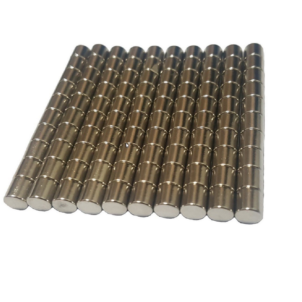 آهن ربای مدل استوانه 5x5mm  بسته صد عددی