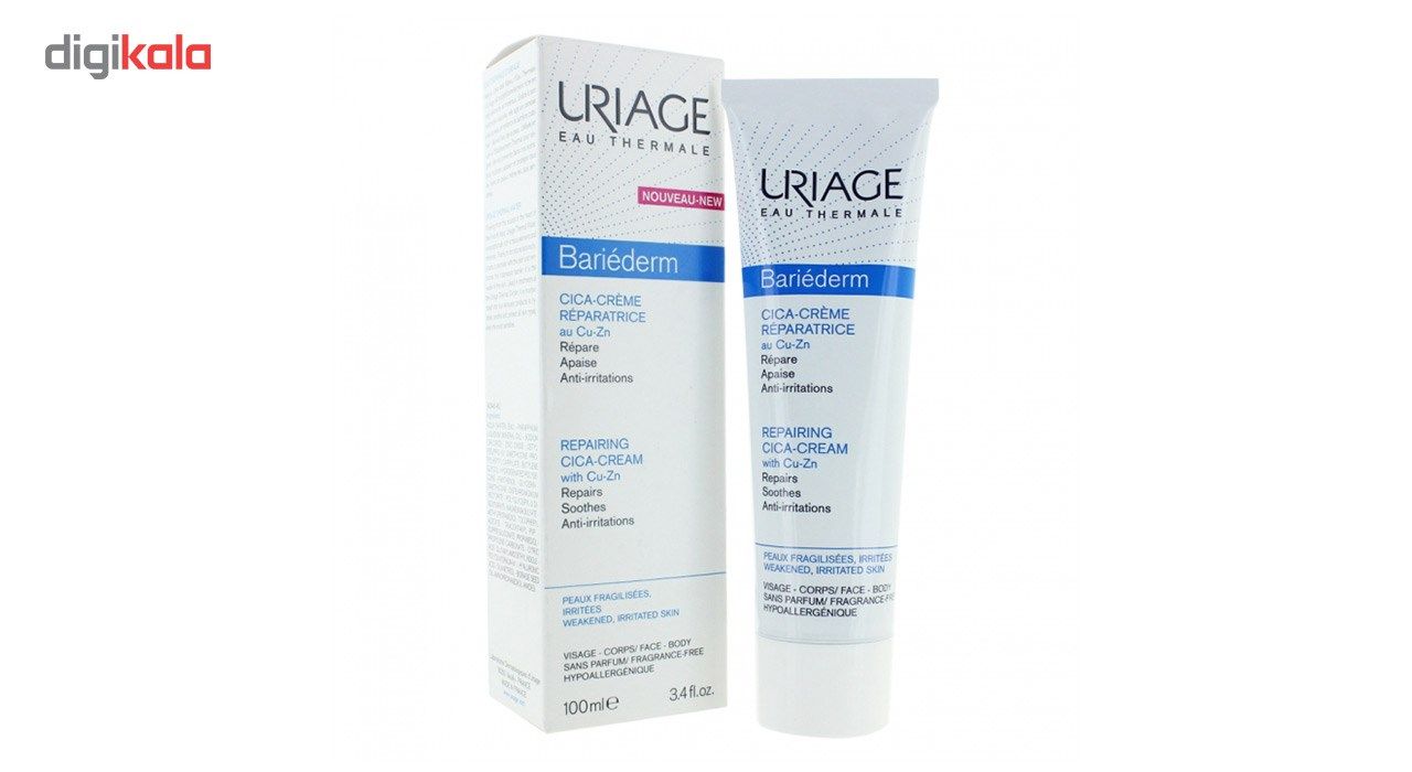 کرم ترمیم کننده پوست اوریاژ سری Bariederm مدل Cica حجم 100 میلی لیتر -  - 2