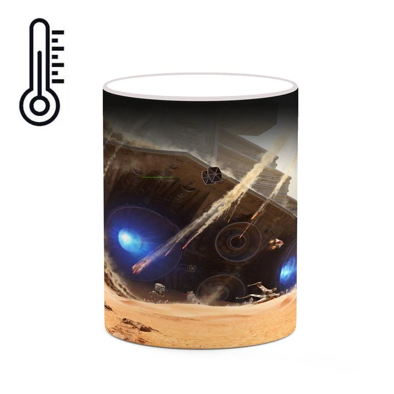 ماگ حرارتی کاکتی مدل بازی جنگ ستارگان Star Warsː TIE Fighter کد mgh30349