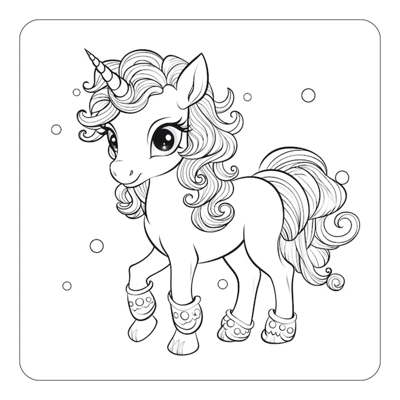 مگنت کاکتی طرح اسب تک شاخ و یونیکورن مدل mp31510