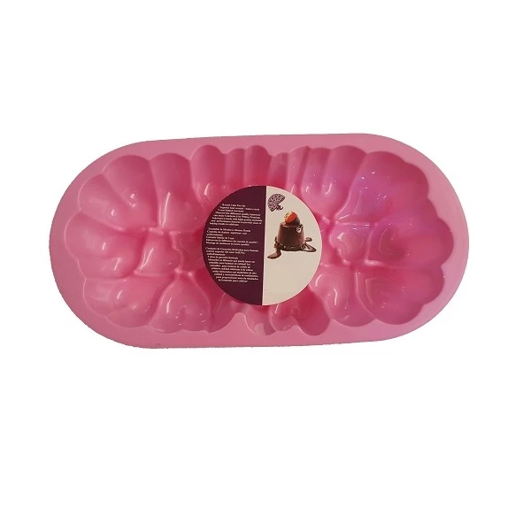 قالب ژله و دسر به گز مدل بیضی طرح قلب برجسته