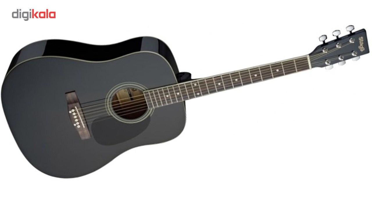 گیتار آکوستیک استگ مدل SA20D BK