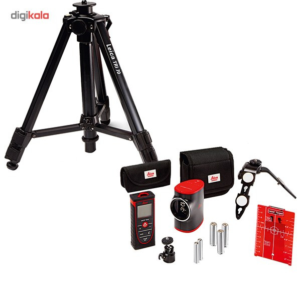 مجموعه تراز و متر لیزری لایکا مدل Lino L2-D210