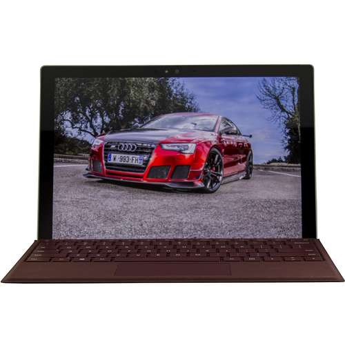 تبلت مایکروسافت مدل Surface Pro 2017 - B به همراه کیبورد کیبورد سیگنیچر کبود و کیف Golden Guard - ظرفیت 128 گیگابایت