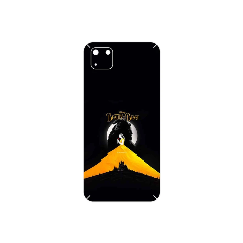 برچسب پوششی ماهوت مدل Beauty and the Beast مناسب برای گوشی موبایل هوآوی Y5p