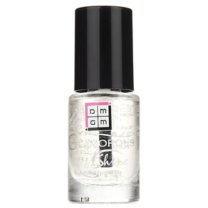 لاک پایه دی ام جی ام سری Glamour Shine مدل Clear Crystal شماره 18